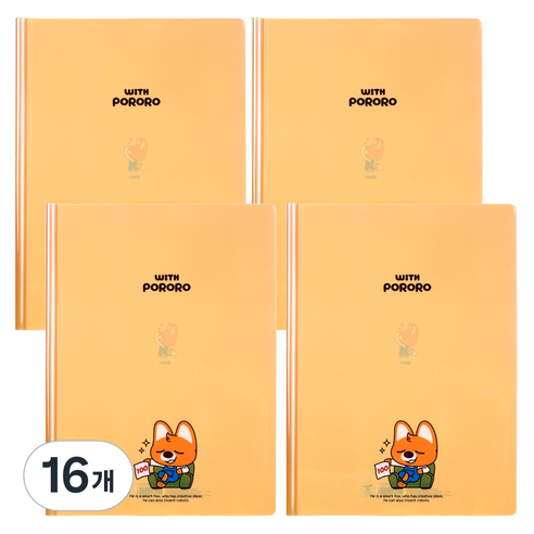 뽀로로 A4 쫄대 파일, 에디, 16개