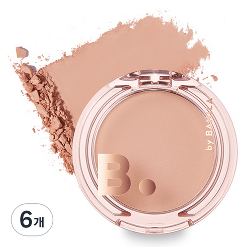 바닐라코 프라이밍 베일 치크 팩트 블러셔 6g, BE01 멜로우니스, 6개