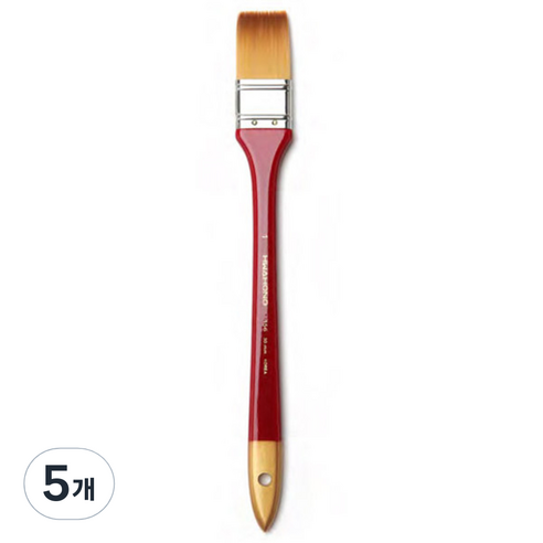 화홍 산업 넓은붓 156 빽붓, 1호, 5개