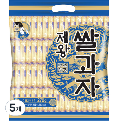 제왕 쌀과자 고소한맛, 1kg, 1개