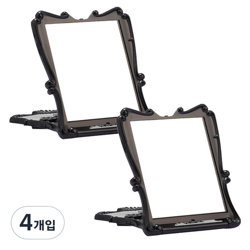 세븐스타 라비나접경 거울 대형, 블랙, 4개