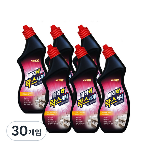 아토세이프 매직싹 욕실용 락스세제, 750ml, 30개입
