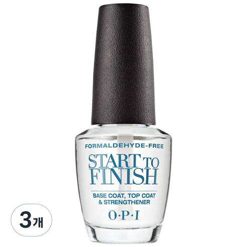 오피아이 스타트 투 피니쉬 탑코트 15ml, 3개