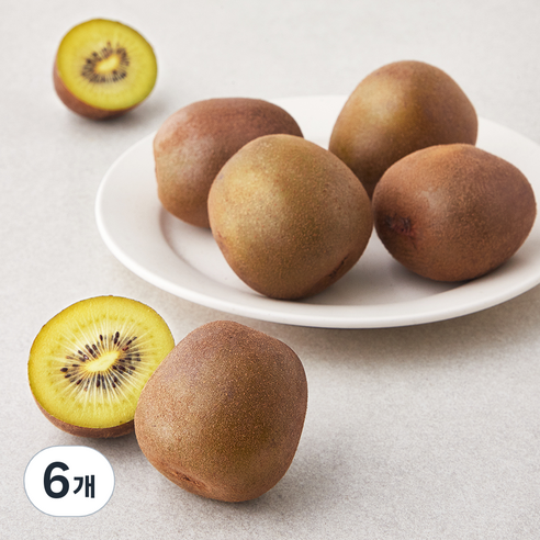 곰곰 제주 골드키위, 6개, 650g
