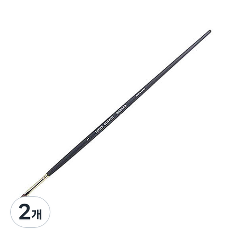 바바라 아크릴붓 9400KFG, 1호, 2개