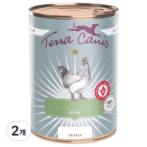 테라카니스 강아지 알리벳 다이아베틱 사료, 닭, 400g, 2개