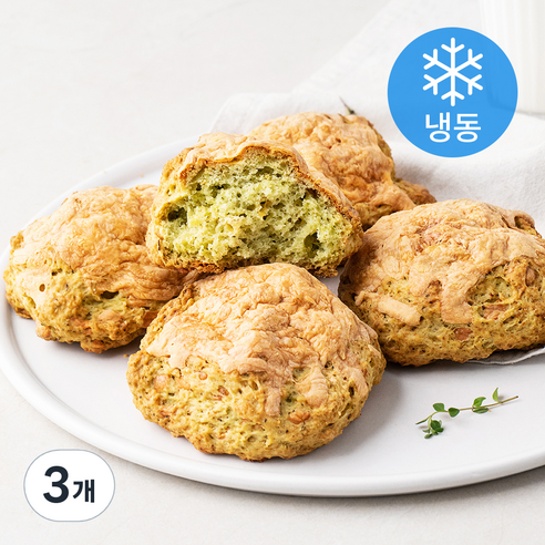 서울브레드 바질치즈 스콘 5개입 (냉동), 350g, 3개