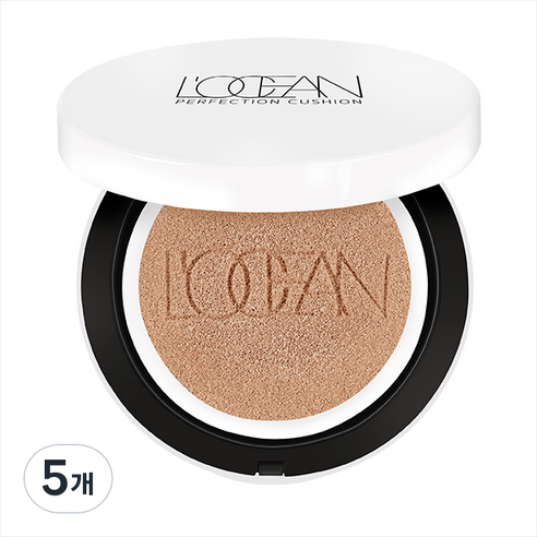 로쎄앙 퍼펙션 쿠션 SPF 50+ PA+++, 33호 카푸치노, 5개