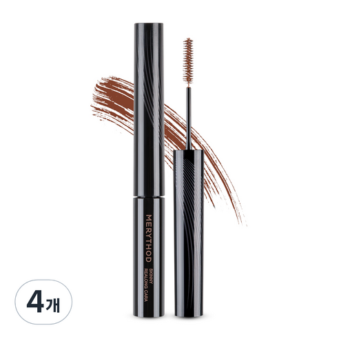 메리쏘드 스키니 릴롱카라 마스카라 3.2g, 로지브라운, 4개