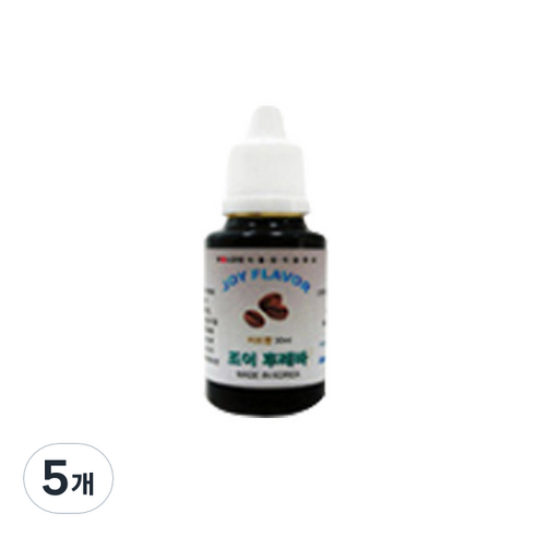 조이후레바 아로미조이 슬라임재료 30ml, 5개, 커피