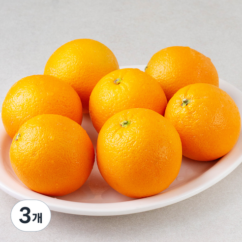 만나다 미국 고당도 오렌지, 1.5kg, 3개