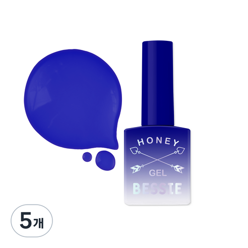 BESSIE 허니젤 2 보석이야기 GemStone Story 컬러 젤, BH14 탄자나이트, 11ml, 5개