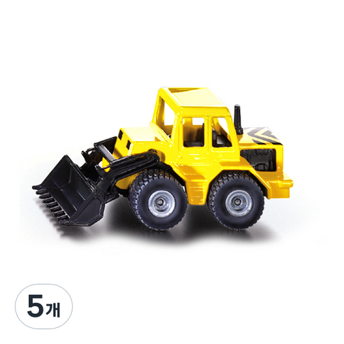 시쿠 프런트 로더 SK0802 피규어, 5개, 블랙 + 옐로우