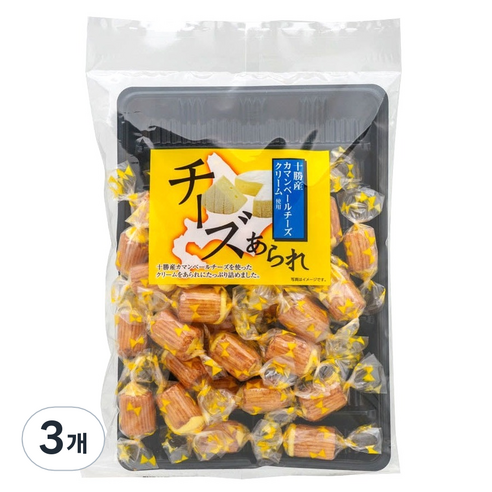 키라라 까망베르 치즈 아라레, 123g, 3개