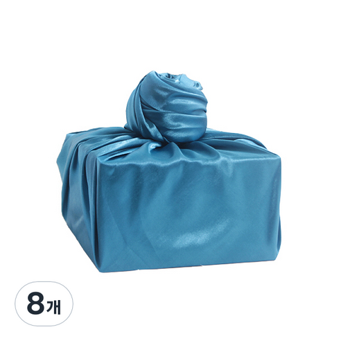 봄91 추석 기프트 보자기 대, 청색, 8개