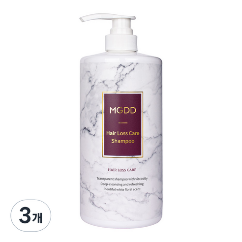 모공도둑 탈모 완화 샴푸, 3개, 1000ml