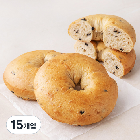 브로드카세 발효종 올리브베이글, 120g, 3개입, 5개