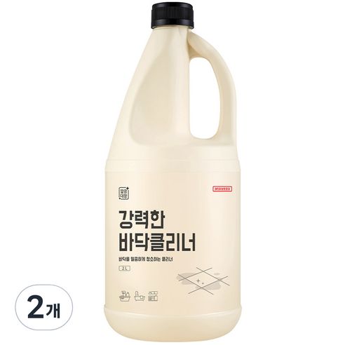 깔끔대장 강력한 바닥클리너, 1개, 2L