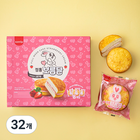 삼립 정통 보름달 빵, 88g, 8개입, 4개