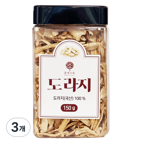 몸애조화 도라지, 150g, 3개