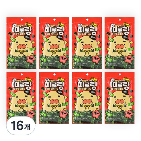 만전김 띠로링, 10g, 16개