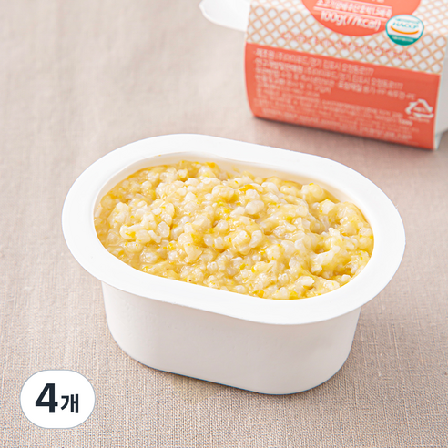 얌이밀 초중기 1.5단계 만6~7개월 이유식, 100g, 4개, 혼합맛(소고기/양배추/단호박)