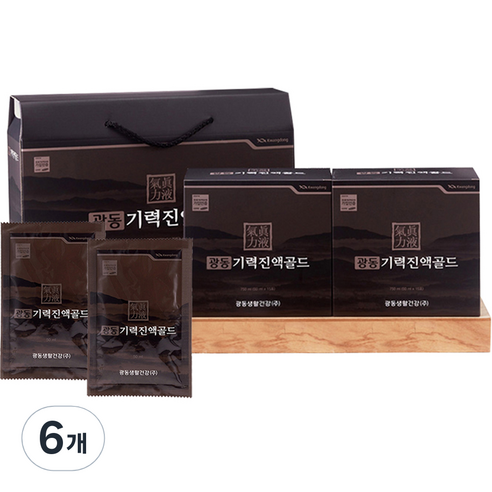광동 기력진액골드, 1.5L, 6개