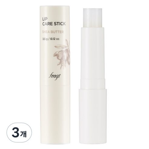 더페이스샵 fmgt 립케어 스틱, 01 시어버터, 3.5g, 3개