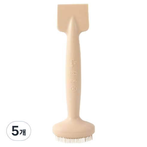 데이벨르 클렌징 팩 실리콘 브러쉬, 5개, 스킨
