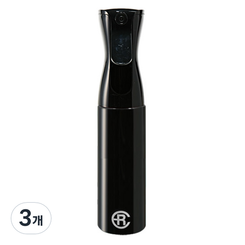 에어라파 압축 분무기 대형 300ml, 퍼펙트블랙, 3개