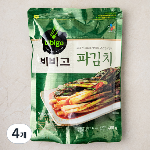 비비고 파김치, 400g, 4개