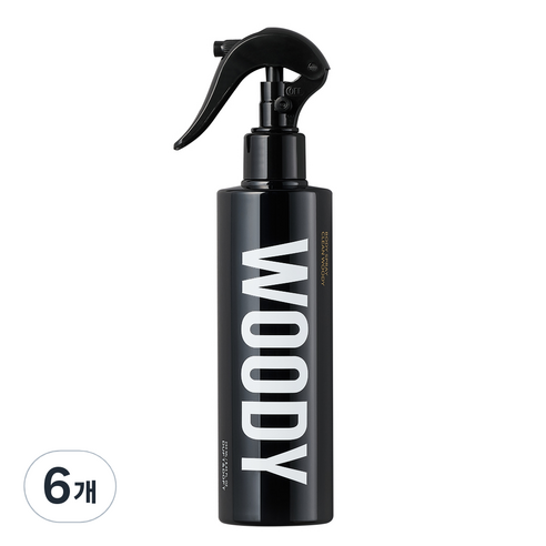 더프트앤도프트 바디 스프레이 클린 우디, 250ml, 6개
