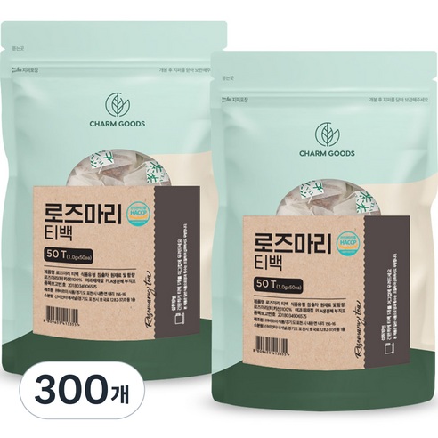 참굿즈 로즈마리 티백, 300개, 1g