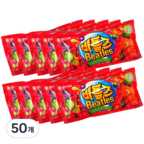 오리온 비틀즈, 40g, 50개