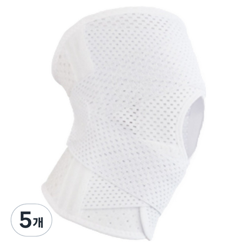 앙멧 3중 지지 무릎 보호대 화이트, 5개