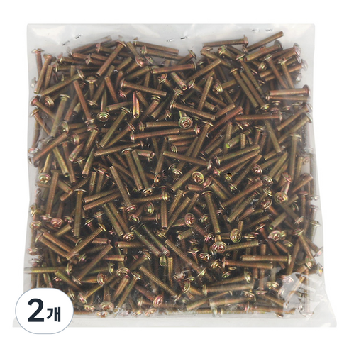 둥근머리 나사 볼트 1kg, 860개