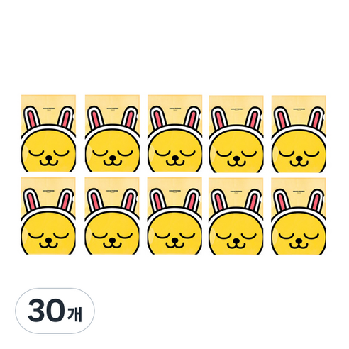 카카오프렌즈 L자 홀더 파일, 무지, 30개