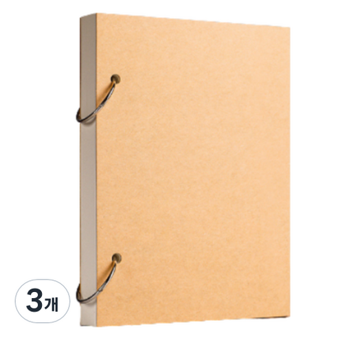 스타리움 크로키 드로잉북 무지 스케치북 160g, A4, 75매, 3개
