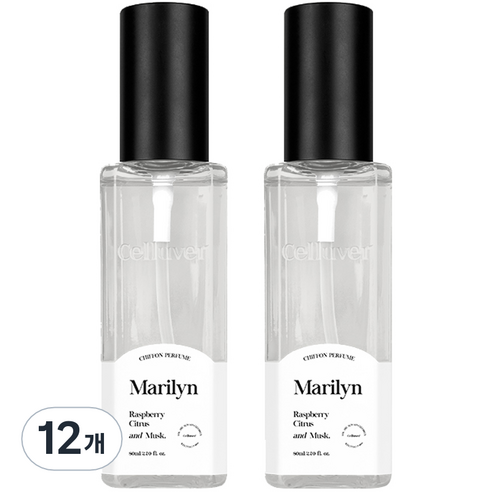 셀러버 쉬폰향수 1926 마릴린, 80ml, 12개