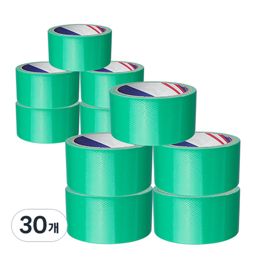 부광테이프 천면 청테이프 48mm x 7m, 청색, 30개