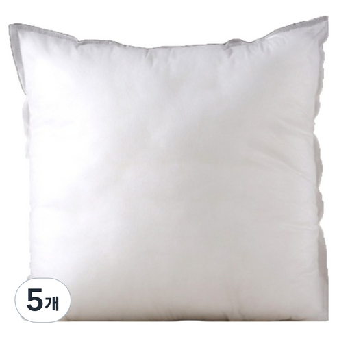 비투윈 편안한 베개솜 250g, 흰색, 5개