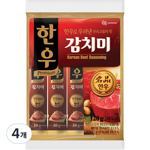 대상 해물 감치미, 120g, 4개