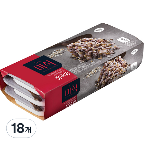 The미식 잡곡밥, 180g, 18개
