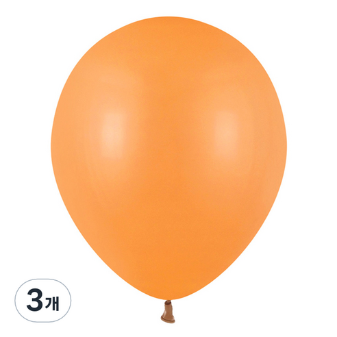 파티팡 라운드 레트로 풍선 30cm 100p, 코코아, 3개