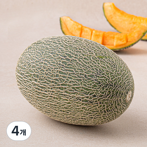 고당도 하미과 메론, 1kg, 4개