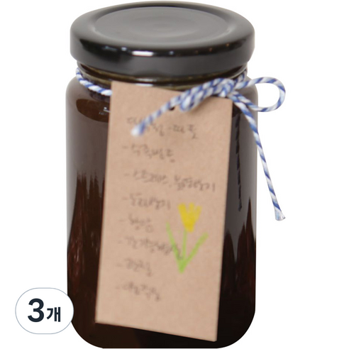 노랑튤립 대추청, 250ml, 3개