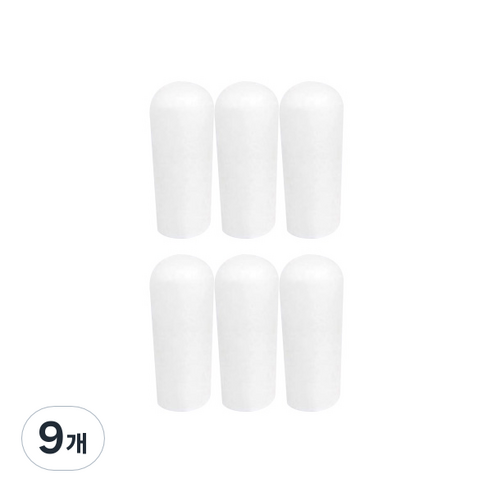 손가락보호골무 흰색 소 2p, 9개