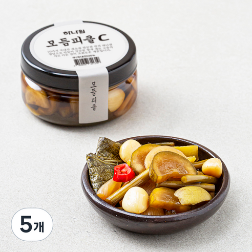 하나원 모듬피클 C, 180g, 5개