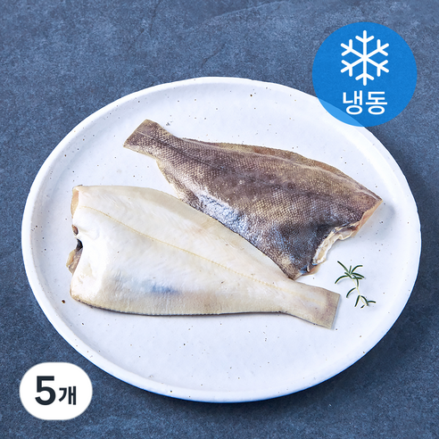 안동맛자반 손질가자미 2미 (냉동), 250g, 5개