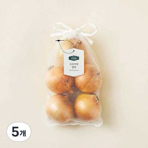 프리미엄 양파, 1.2kg, 5개